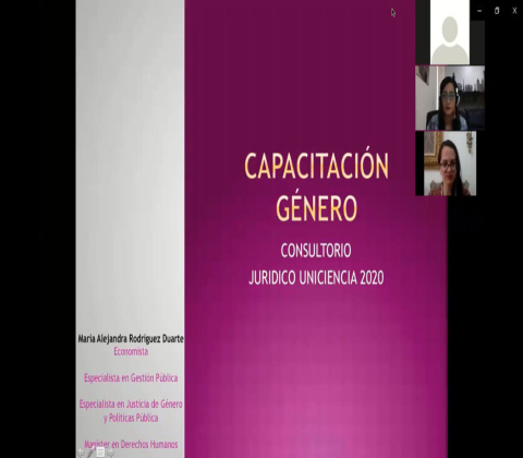 Jornadas de capacitaciones, tema: género y discapacidad