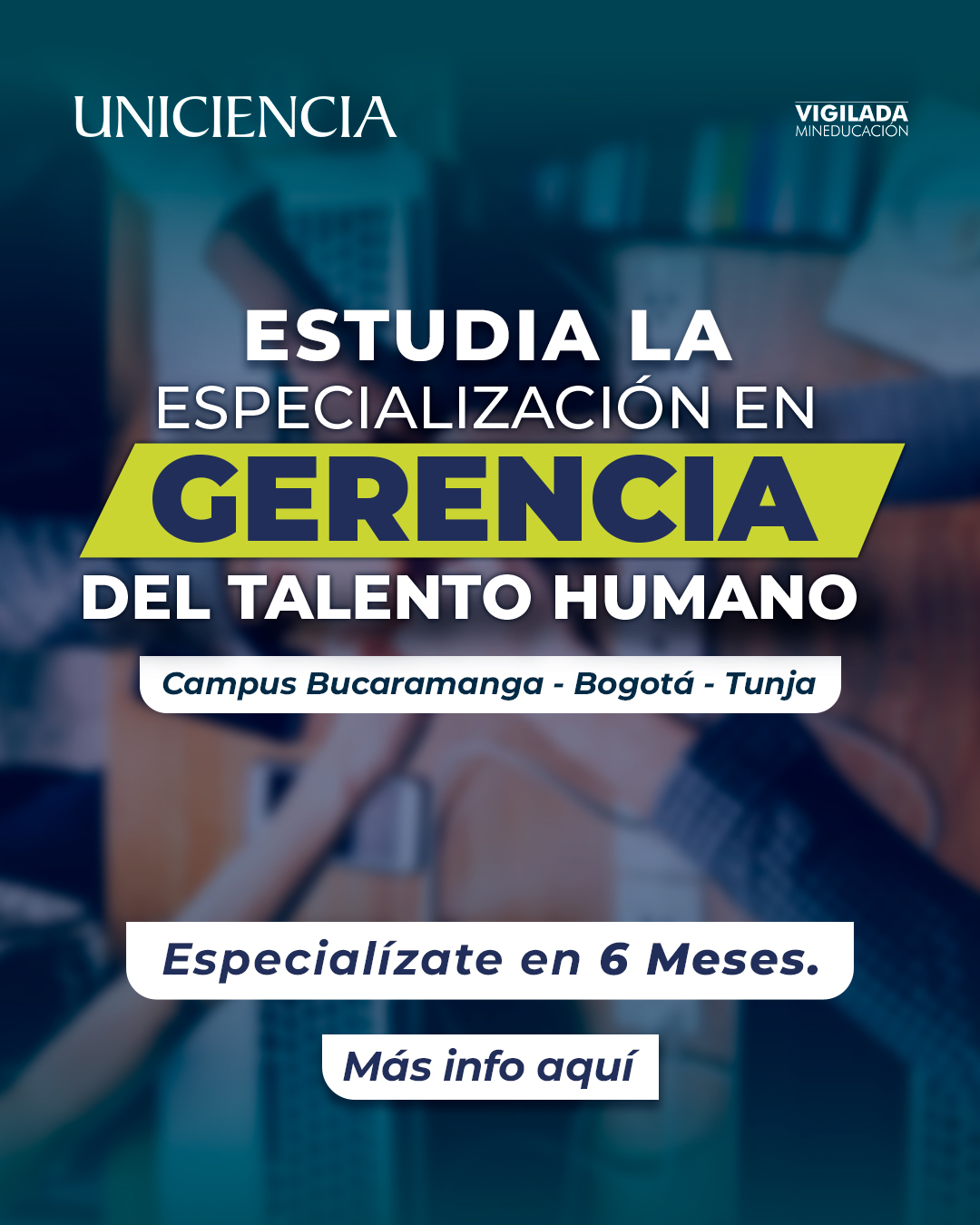 Especialización en Gerencia del Talento Humano