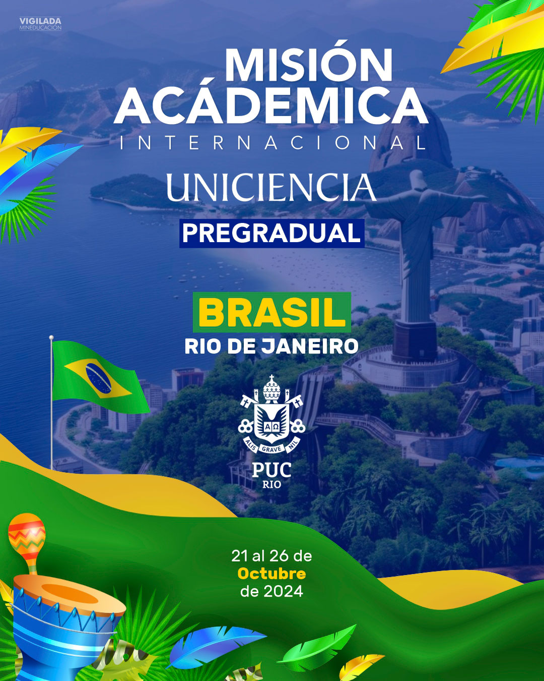 Misión académica Brasil 2024 - UNICIENCIA