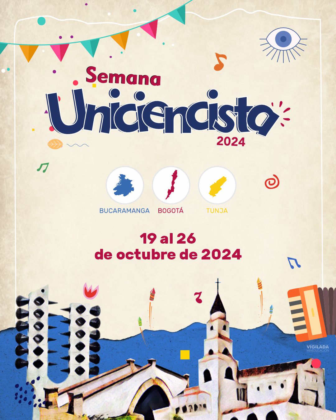 Programación Semana Uniciencista Bogotá 2024