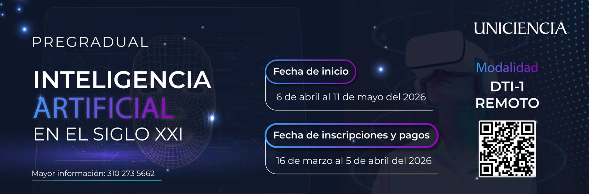 Pregradual Inteligencia Artificial Siglo XXI | UNICIENCIA