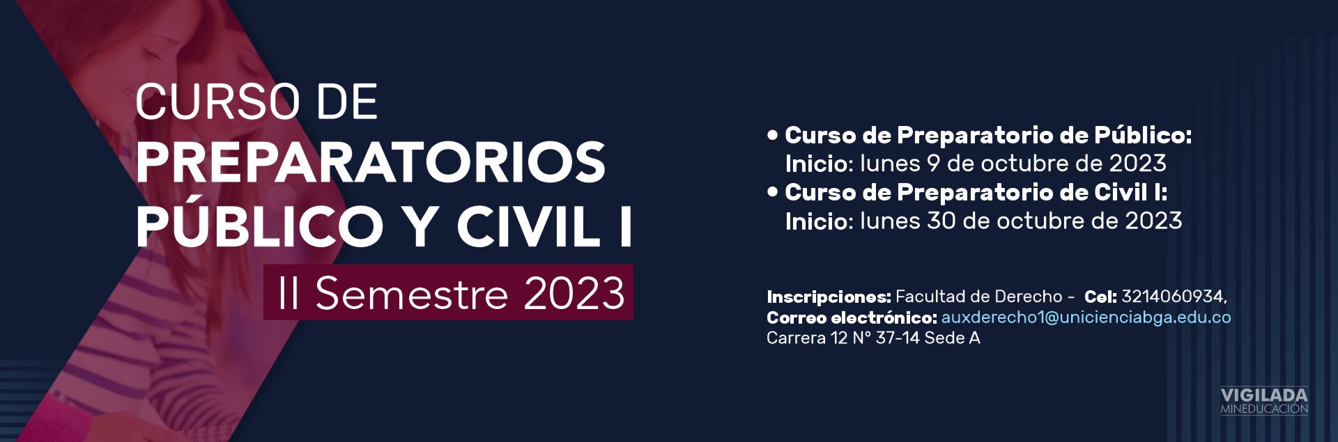 Cursos preparatorios de Público y Civil I - Octubre 2023
