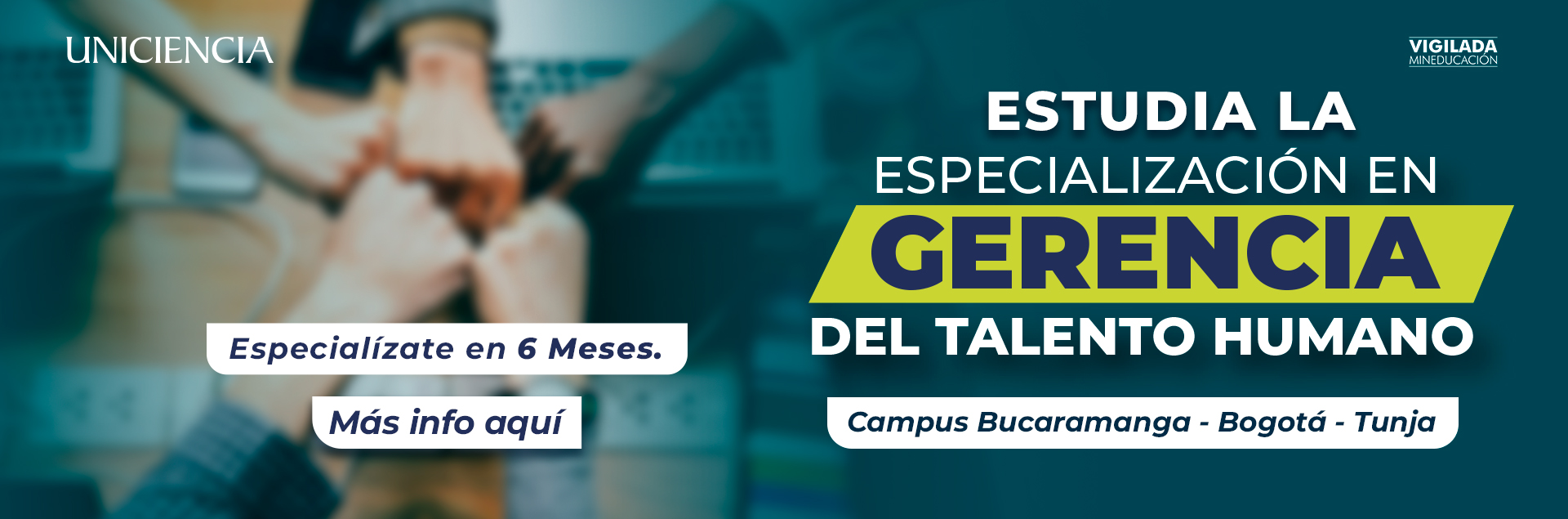 Especialización en Gerencia del Talento Humano